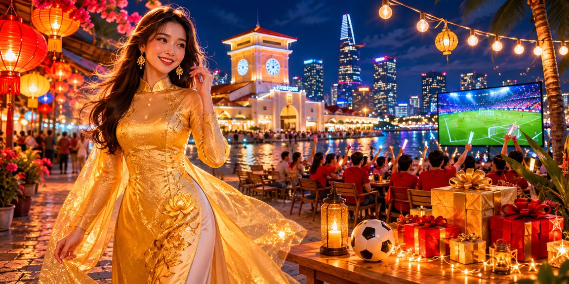Người hâm mộ bóng đá theo dõi kèo trận đấu tại TP. Hồ Chí Minh